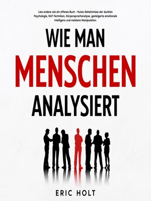 cover image of Wie man Menschen analysiert